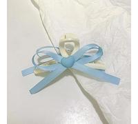 Clip de pelo con lazo de color caramelo con lazo dulce para el pelo, tocado lindo ballet princesa Y2K niñas moda tiburón clip horquilla accesorios mujeres