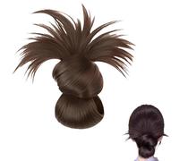 Clip de pelo con plumas, Hgyugrf Messy Bun Hair Piece, Claw Clip Messy Buns Hair Piece, Natural Look, Easy Updo, Daily Wear (marrón claro)