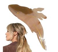 Clip De Pelo De - Clip De Garra | Pin, Pasador De Fibra De Acetato, Cierre Pequeño Para Niñas, Dos Cierres De Aleta Para Mujer Que Sujetan De Forma Segura El Cabello En Su Lugar, Haciénd