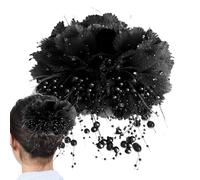 Clip de pelo de flores para mujeres, clip para el pelo de flores artificial,PERBLE QUE PERBLE BUD BUD PAQUETE CAPPIN CAPPIN NON SLIP COLLETTE | Aleta para pins para pins para aleta para cabello para