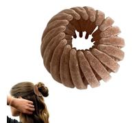 Clip De Pelo En D' - Pinza Refinada Para Mujeres, Horquilla Elegante Para Recogidos | Creador De Crochos Para Cabello Perezoso, Accesorio De Estilo Antideslizante Para Cabello Largo Co