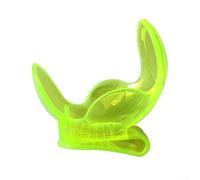 Clip de pelota de tenis ABS, agarre seguro mínimo a granel, sostiene pelota de tenis estándar, plástico ligero que se fija a la cintura, pantalones cortos, falda, cinturón compacto, 68 x 65 mm