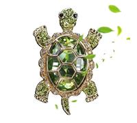 Clip de perfume para ventilación de coche - Ambientador de animales de tortuga, decoración de de diamantes de imitación | Material duradero, bonito y divertido accesorio de ventilación para au