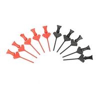 Clip de Prueba de Gancho Multímetro de 10 Piezas P5003 10pcs Mini Gancho de Sonda de Prueba de Captura para Clips de Prueba SMD IC Puente de Análisis Lógico Accesorios