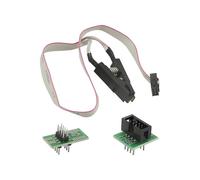 Clip de Prueba SOP8 A DIP8 para Placa Base, 8 Pines, Cuerpo Ancho y Estrecho, Clips de Prueba para Chips de Memoria Flash, Conectores de Zócalo para