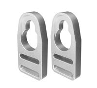 Clip de repuesto para correas de kayak, clips de asiento de kayak, 2 pinzas de asiento estables, correas de fijación ligeras, clip de hebilla, ajuste para asientos de canoa, clip de hebilla de