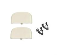 Clip de repuesto para tapa de visera solar Fusion 2014-2016, DS7Z4273AA DS7Z-9904132-A compatible con extremo de visera solar gris beige, piezas interiores para arreglar viseras rotas (beige)