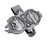 Clip De Repuesto para Visera Solar - Charm de Plata para Accesorios de Interior del Automóvil | Clip De Visera Ángel Decorativo para Vehículo - para Conductor de SUV, Viajes, Desplazamientos