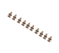 Clip de retención de placa de umbral con anillo de sellado integrado 51477117532 compatible con modelos BMW, paquete de 10 clips de nailon