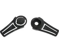 Clip de seguridad universal Tataway para asiento de coche negro, clip antideslizante para cinturones de 5 puntos