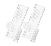 Clip de sellado de de leche, clips de sellado de leche a prueba de fugas, 2 piezas, sellador de embalaje líquido reutilizable para bolsas de alimentos, granos de café, despensa, refrigerador