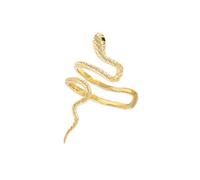 Clip De Serpiente Rastreador Escalador En La Envoltura Aretes Puño Para La Oreja Mujeres No Perforadas Joyas Con Temas Animales Arete En Forma Serpiente Mujeres Joyas