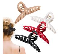 Clip de silicona con pinza - 5,12 x 1,89 x 1,97 pulgadas, Strong Hold Hairpins for Secure Styling, Portable Design with Comfort Grip, Fashion Accessories for School Travel Wedding Ladies College