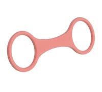 Clip de silicona de alta calidad con accesorios seguros giratorios para correas y óvalos, conector antideslizante de tubo de respiración