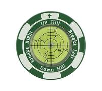 Clip de sombrero de marcador de golf, verde de golf Ayuda de lectura con