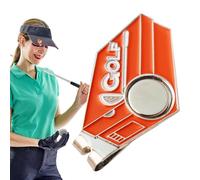 Clip de sombrero genérico con marcador de pelota de golf - Clip decorativo, Marcador de pelota para gorras lacadas | Vivir la bola