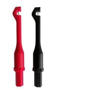 Clip de sonda de perforación de alambre para probador de diagnóstico automotriz con plátano estándar de 4 mm para pruebas eléctricas no destructivas en cables de vehículos, incluye cables de agarre en