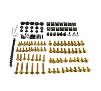 Clip de sujeción de los Tornillos del carenado Tornillos Tuercas Arandelas Fijaciones Carenado Motocicleta para Suzuki para GSX-R 600 750 2006-2012(Gold)