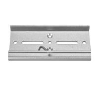 Clip de Sujeción de Rieles, Abrazadera Fija de Riel DIN Fácil Instalación Aluminio Buena Combinación 35 Mm para Reemplazo(#7)