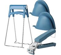 Clip De Tazón Caliente, 4pcs Agarre De Placa Caliente, Pinzas Para Freidora De Aire, Clip Olla Para Tazones Calientes,Microondas,Hornos,Ollas Para Sopa (Azul)