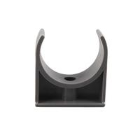 Clip de tubo de plástico, clips de tubo, 10 abrazaderas de PVC de 20 ~ 50 mm, tubo de suministro de agua tipo U, retenedor de tarjeta, herramientas de sujeción de riego (G2, 50 mm)