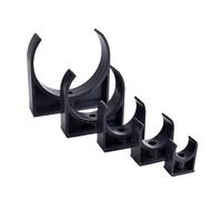 Clip de tubo de plástico, clips de tubo, 2 ~ 20 piezas de diámetro interior de 20 ~ 110 mm, conector de abrazadera de PVC para riego de jardín, accesorios de adaptador de riego para peceras (5