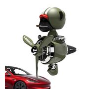 Clip de ventilación ambientador de coche - Clip de olor de coche de dibujos animados, cabeza sacudiendo | Sin lío sin problemas clip de perfume decorativo, operación suave Fighter Air Outlet