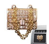 Clip de ventilación Bling,Clip de ventilación de coche de diamantes de imitación | de clip de ventilación de coche | elegante difusor de diamantes de imitación para niñas y mujeres, decoración