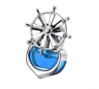 Clip de ventilación de aromaterapia para coche, aromas refrescantes para un entorno de conducción agradable (azul)