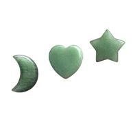 Clip de ventilación de coche, 3 clips de salida de coche de , luna y estrella en forma de corazón, accesorios interiores de automóvil, adorno de estético para hombres y mujeres
