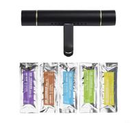 Clip de ventilación de coche basado para difusor de aroma para fragancia de aceite esencial con sistema de regulación giratorio, se adapta a la mayoría de tipos de ventilación de vehículos