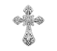 Clip de ventilación de coche Bling - Clips de perfume de coche Crystal Cross | Clip de perfume ambientador para rejilla de ventilación de decoración de difusor de aroma, accesorios de Bling po