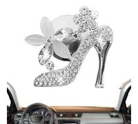 Clip de ventilación de coche con diamantes de imitación, clip de ventilación de aire para coche, clip de ventilación de aromaterapia, elegante clip de ambientador de coche, clip de aromaterapia para