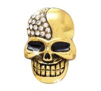 Clip de ventilación de coche con diseño de calavera, difusor de perfume para interior de vehículos, boquilla de ventilación decorativa, ambientador para conductores, viajes, uso diario, accesorios de