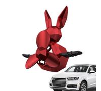 Clip de ventilación de coche, difusor de conejo, clips de ventilación de perfume | Accesorios reutilizables para decoración de ventilación interior de coche, hogar, dormitorio Soydan