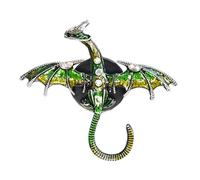 - Clip de ventilación de difusor de coche, difusor de aromaterapia para coche, clip de ventilación de difusor de fragancia para coche, aleación de colores iridiscentes Flying Dragon Ambientador para