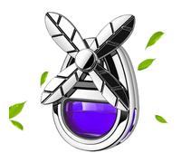 Clip de ventilación de fragancia para automóvil, clip de fragancia giratorio para automóvil, decoración interior de vehículo con temperamento elegante para RV, automóvil pequeño, sedán, SUV