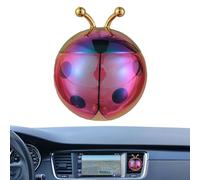 Clip de ventilación de fragancia para coche, difusor de ambientador de coche con forma de mariquita, difusores de de aromaterapia, difusor de fragancia de coche, difusor de aromaterapia para