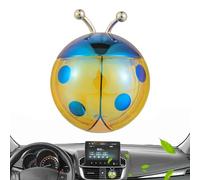 Clip de ventilación de fragancia para coche, difusor de ambientador de coche con forma de mariquita, difusor de ambientador de coche, aromaterapia y difusor de para decoración de coche