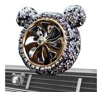 Clip de ventilación difusor de fragancias de automóviles, fragancia Clip de ventilación del automóvil - Elegante ambientador de aire de ventilador de larga duración | Eliminador de olor a automóvil, n