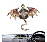 Clip de ventilación Dragon Air,Clips de ventilación Dragon para coche - Clip de ventilación para difusor de coche con diamantes de imitación,Lindo coche aromaterapia difusor ventilación clip Bling coc