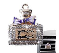 Clip de ventilación para ambientador de coche Bling,Clip de ventilación de aire Bling, de para difusor de coche | decorativo para ambientador de de tacón alto para niñas, mu