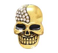 Clip de ventilación para coche, diseño de calavera