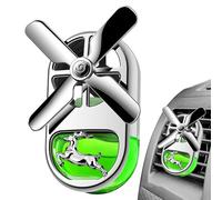 Clip de ventilación para difusor de aromaterapia para coche,Clip de ventilación para perfume de coche - Difusor de perfume para coche con diseño de ventilador - Eliminador de olores, ambientadores aut