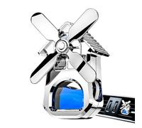 Clip de ventilación para difusor de coche, ambientador giratorio de 360° con forma de molino de viento, ambientador de ventilación para coche, difusor giratorio ajustable con de larga duración,
