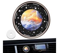 Clip de ventilación para difusor de coche, diseño de planeta, clip de ventilación para difusor de fragancia de coche, clips de aroma para rejillas de ventilación, aromaterapia para mujeres y hombres