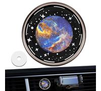 Clip de ventilación para el coche con diseño de planeta, accesorio de