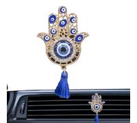 Clip de ventilación para fragancia de coche,Clip de ventilación para difusor de coche, Clip difusor de aromaterapia Auto Devil's Eye, Accesorios de decoración de interiores misteriosos y modernos para