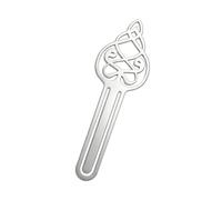 Clip decorativo de acrílico inastillable con temática artística del Corán para amantes de los libros, etiqueta transparente del Corán