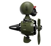 Clip del difusor de aire del coche | Regilable de la cabeza de la cabeza de la cabeza de la cabeza del coche difusor de | Característica divertida de la cabeza de temblor, decoración de perfume